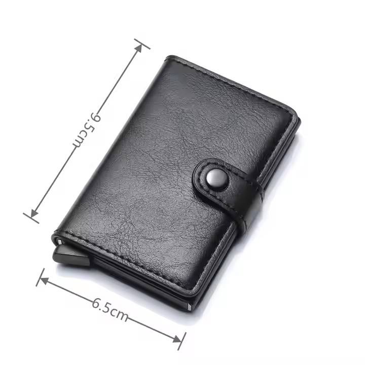 PU Leather Wallet & Pop up card holder