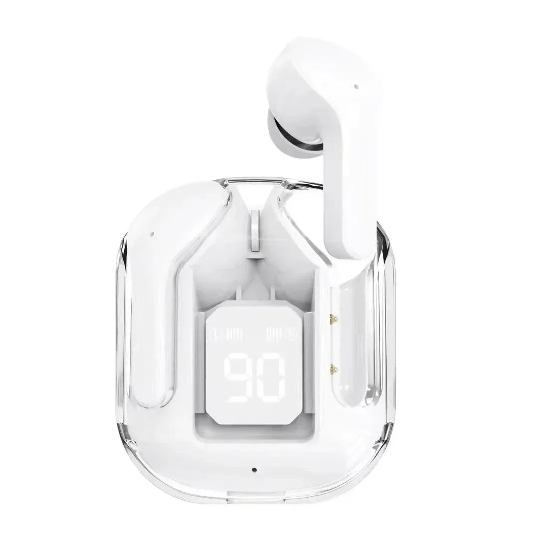 Original AIR31 TWS Wireless BT Headphones Earphones Transparent Mini Headset HIFI LED Power Digital Display Stereo Sound Earbuds